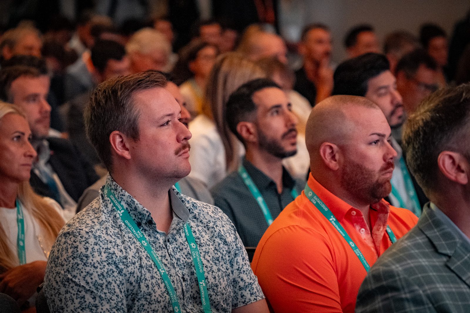 Attendees listening during a Datacloud USA session