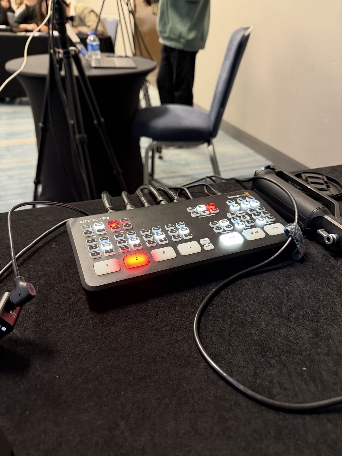 Latin Tax Academy camera setup